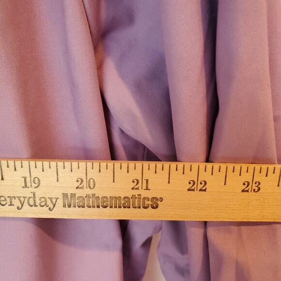 Dennis Basso Lavender Button Front Jacket Size 2X - Picture 8 of 10